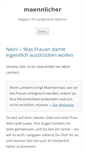 Mobile Screenshot of maennlicher.de